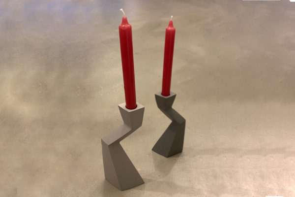 Kerzenständer in ZICZAC -Form